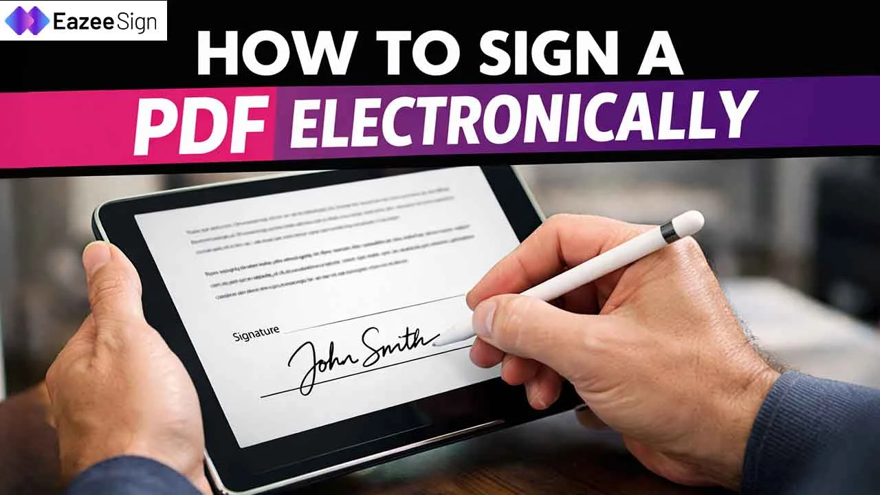 How to Sign a PDF Electronically?