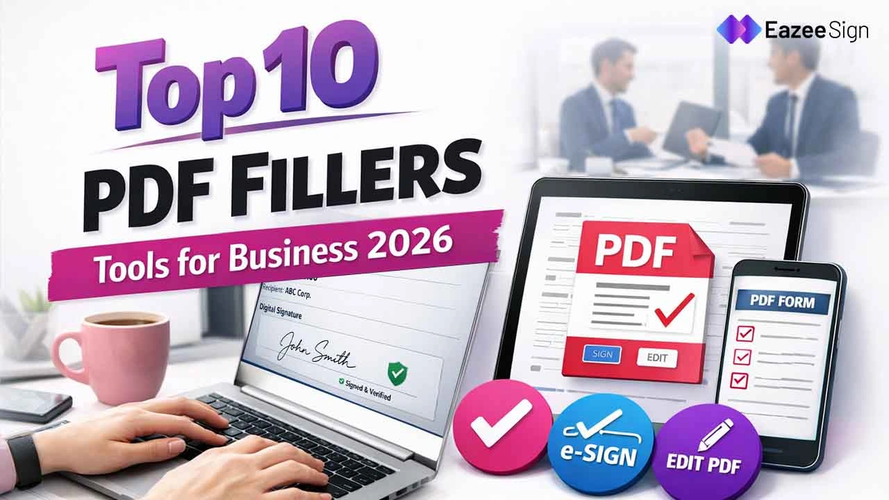 Top 10 PDF Filler Tools Used for Business 2026