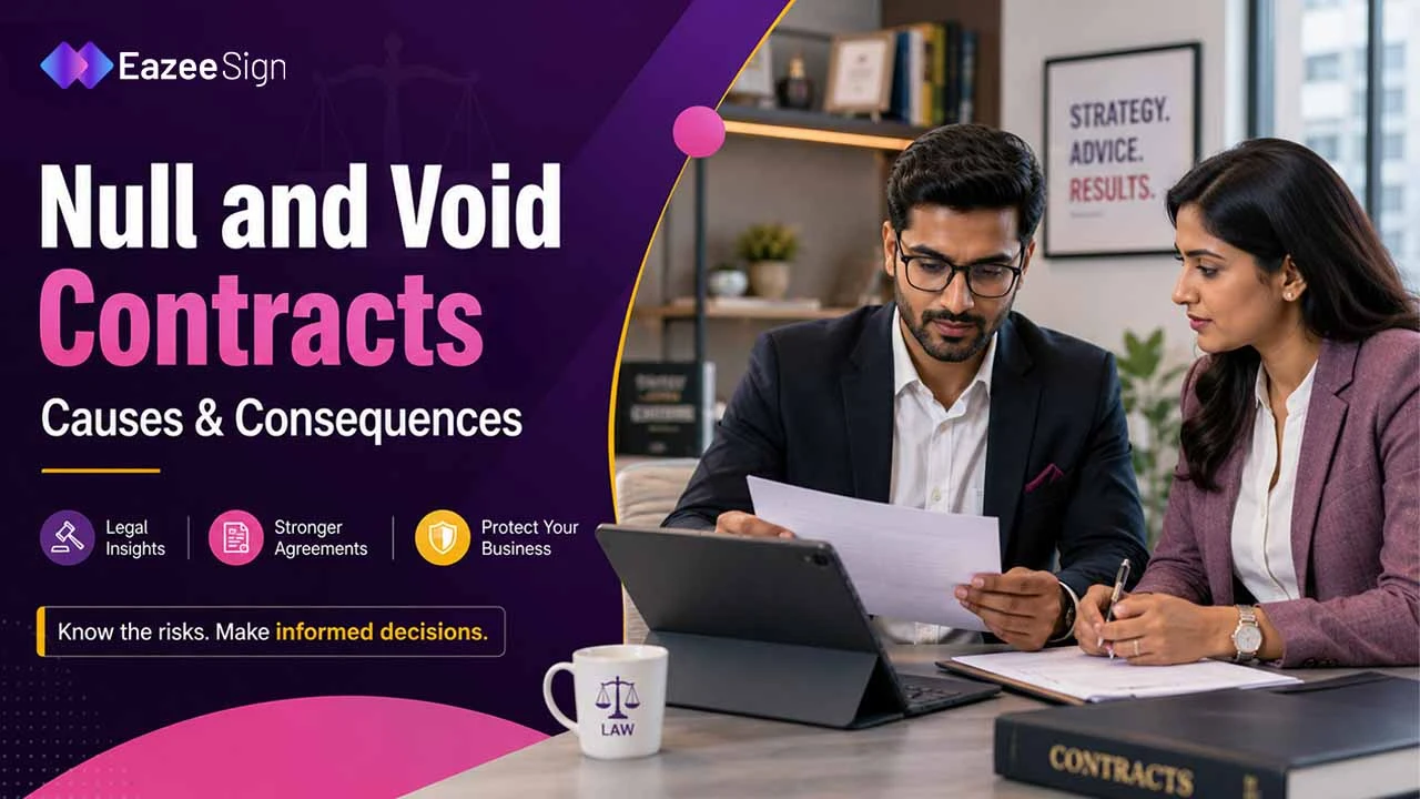 Null and Void Contracts: Causes & Consequences