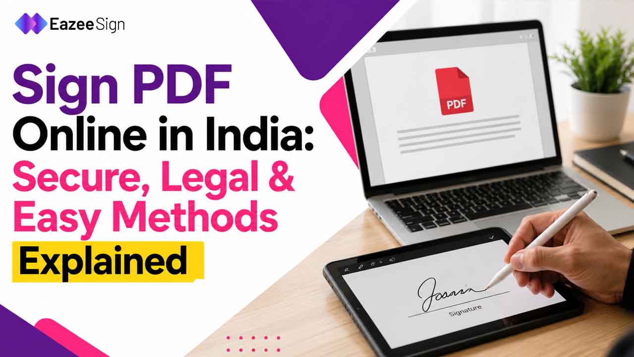 Sign PDF Online in India: Secure, Legal & Easy Methods Explained
