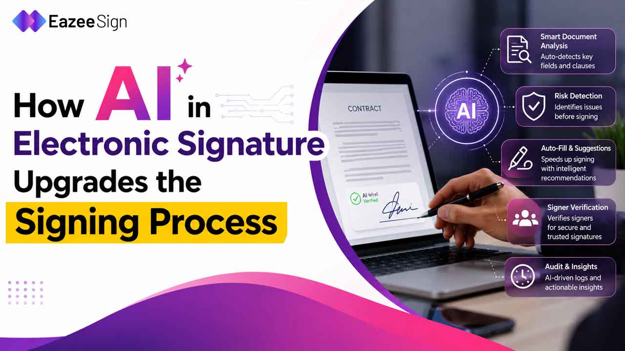 How AI in Electronic Signature Upgrades the Signing Process for Indian Businesses