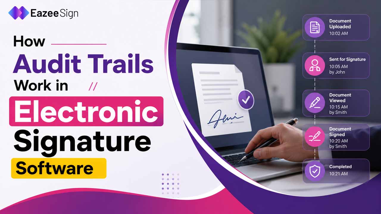 How Audit Trails Work in Electronic Signature Software