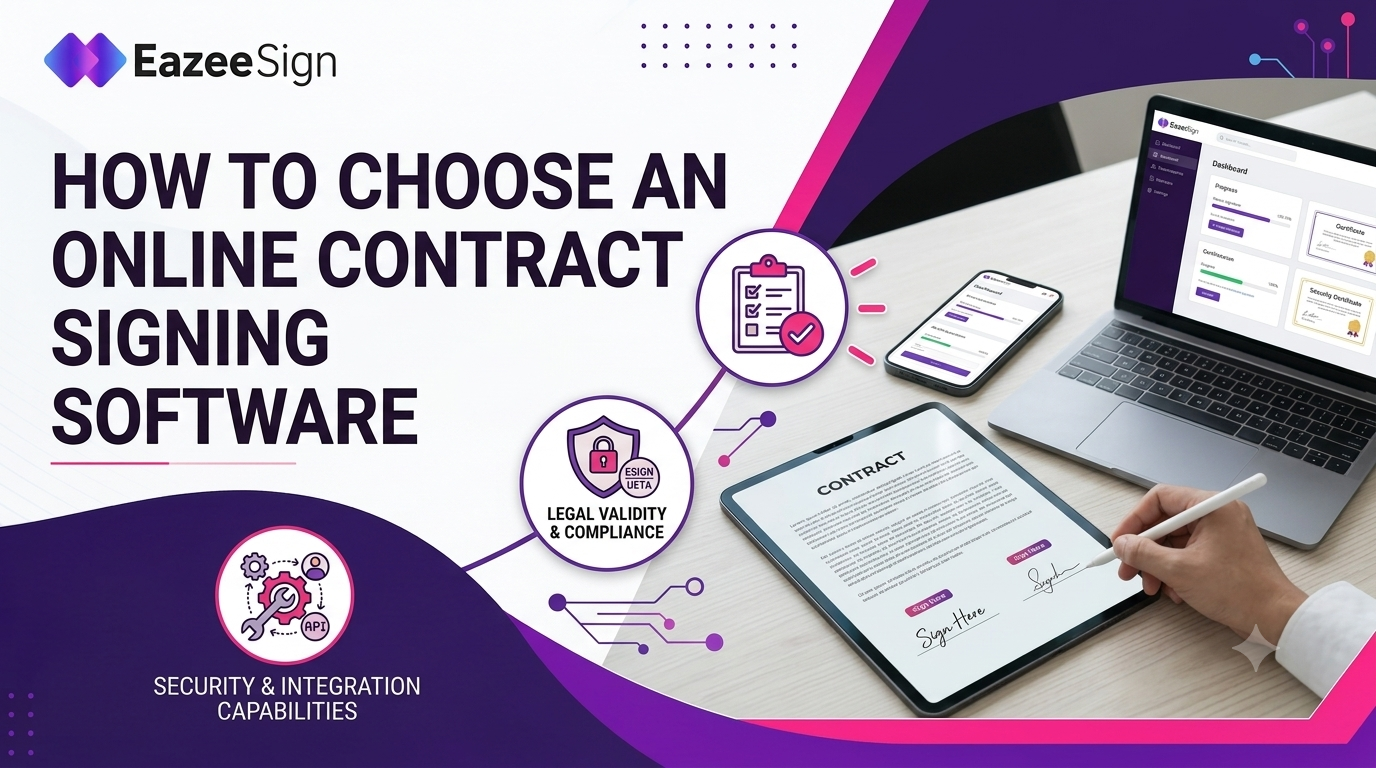 How to Choose an Online Contract Signing Software