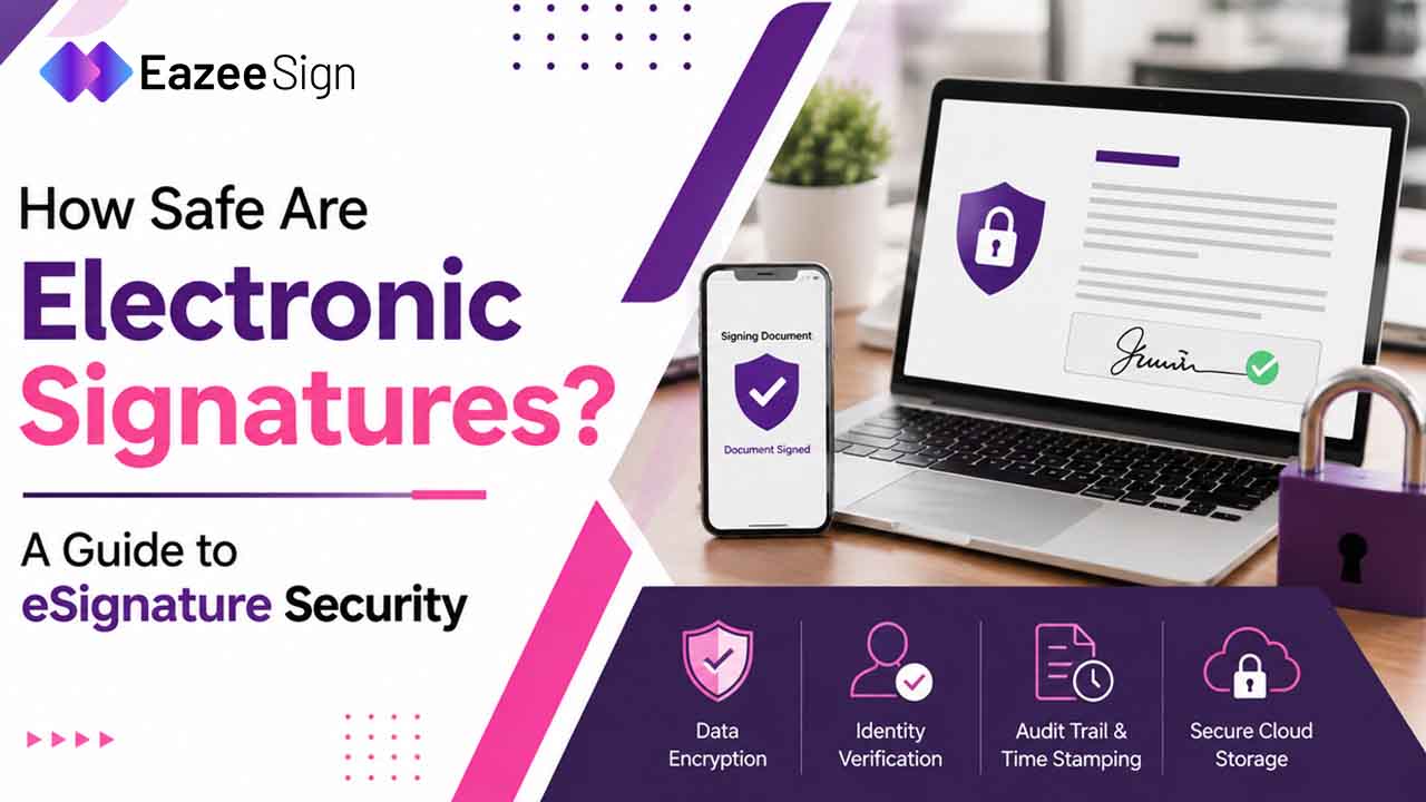 How Safe Are Electronic Signatures? A Guide to eSignature Security