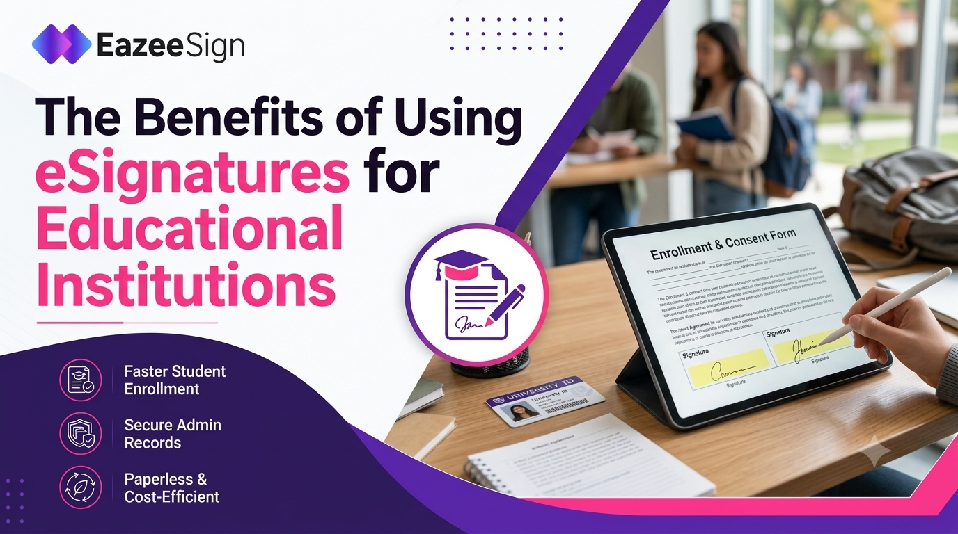 The Benefits of Using eSignatures for Educational Institutions